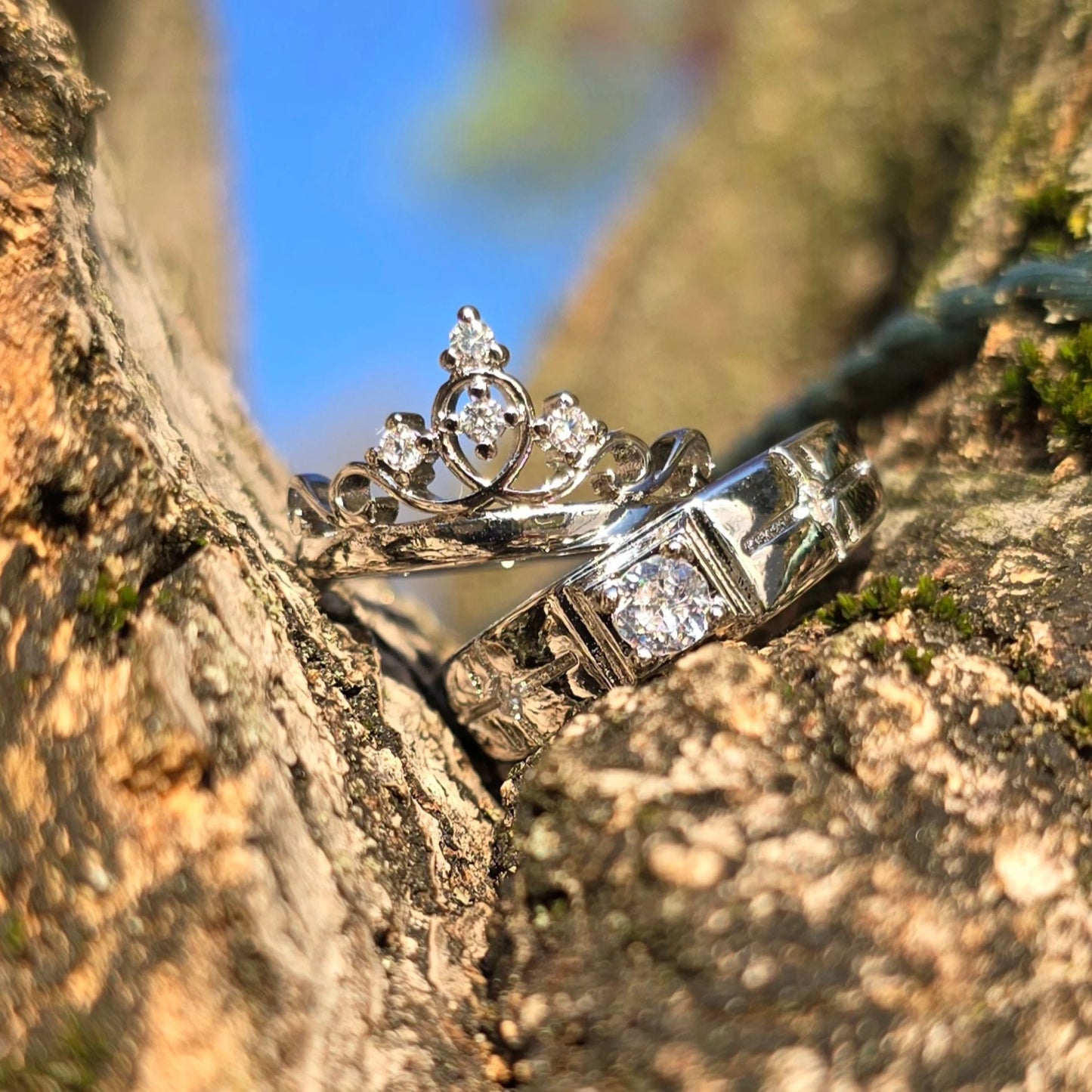 King And Queen Promise Rings