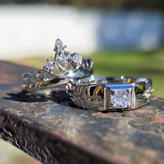 King And Queen Promise Rings